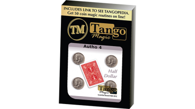 Autho 4 Half Dollar (D0178) (Gimmicks and Online Instructions) by Tango - Trick