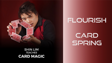 Card Spring Flourish by Shin Lim (Single Trick) video DOWNLOAD