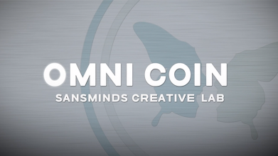 Omni Coin US version (DVD and  2 Gimmicks) by SansMinds Creative Lab - Trick