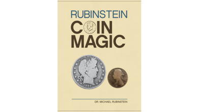 Rubinstein Coin Magic (Hardbound) by Dr. Michael Rubinstein - Book